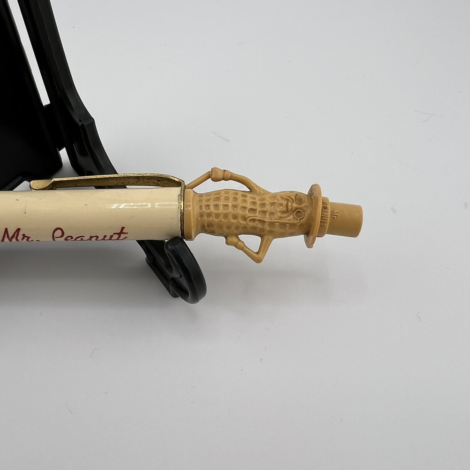 Vintage Mr Peanut Mechanical Lead Pencil Planters Red/white