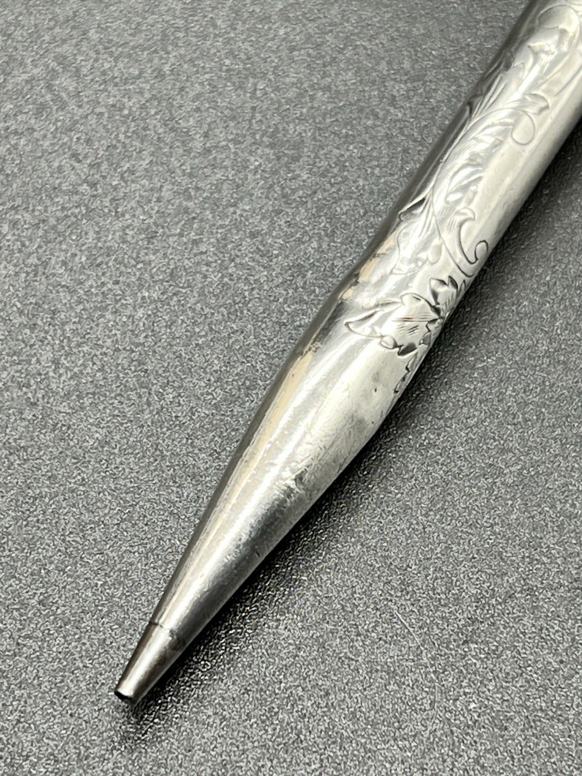 Antique Vintage Wahl Eversharp 925 Sterling Silver Mechanical Pencil Ornate A49