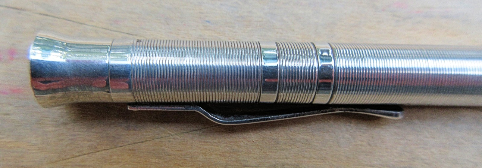 Vintage Silver Engraved Mechanical Pencil – Working Good Condition