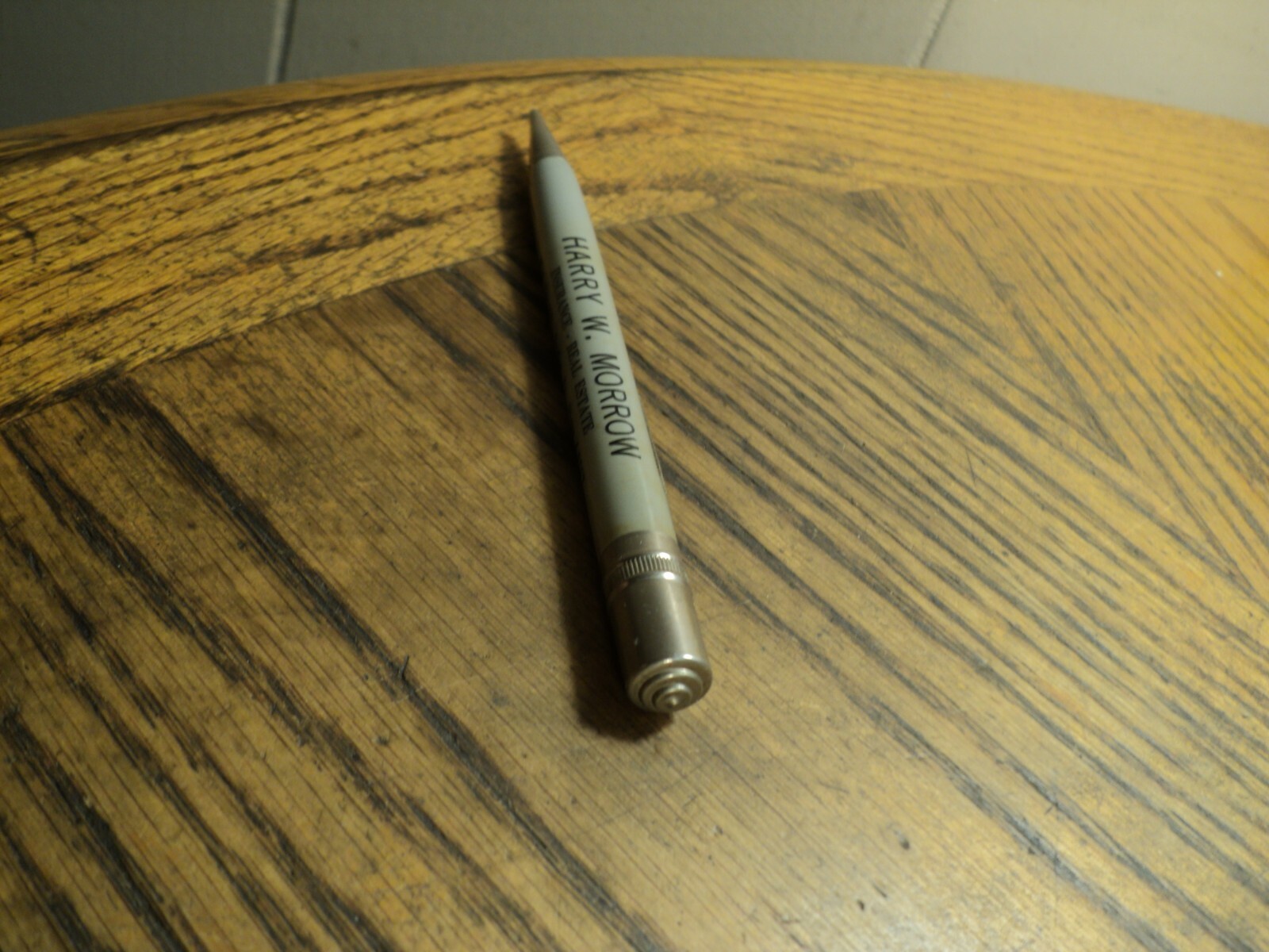 Vintage Wings Mechanical Pencil Harry W Morrow Insurance Real Estate Reading PA