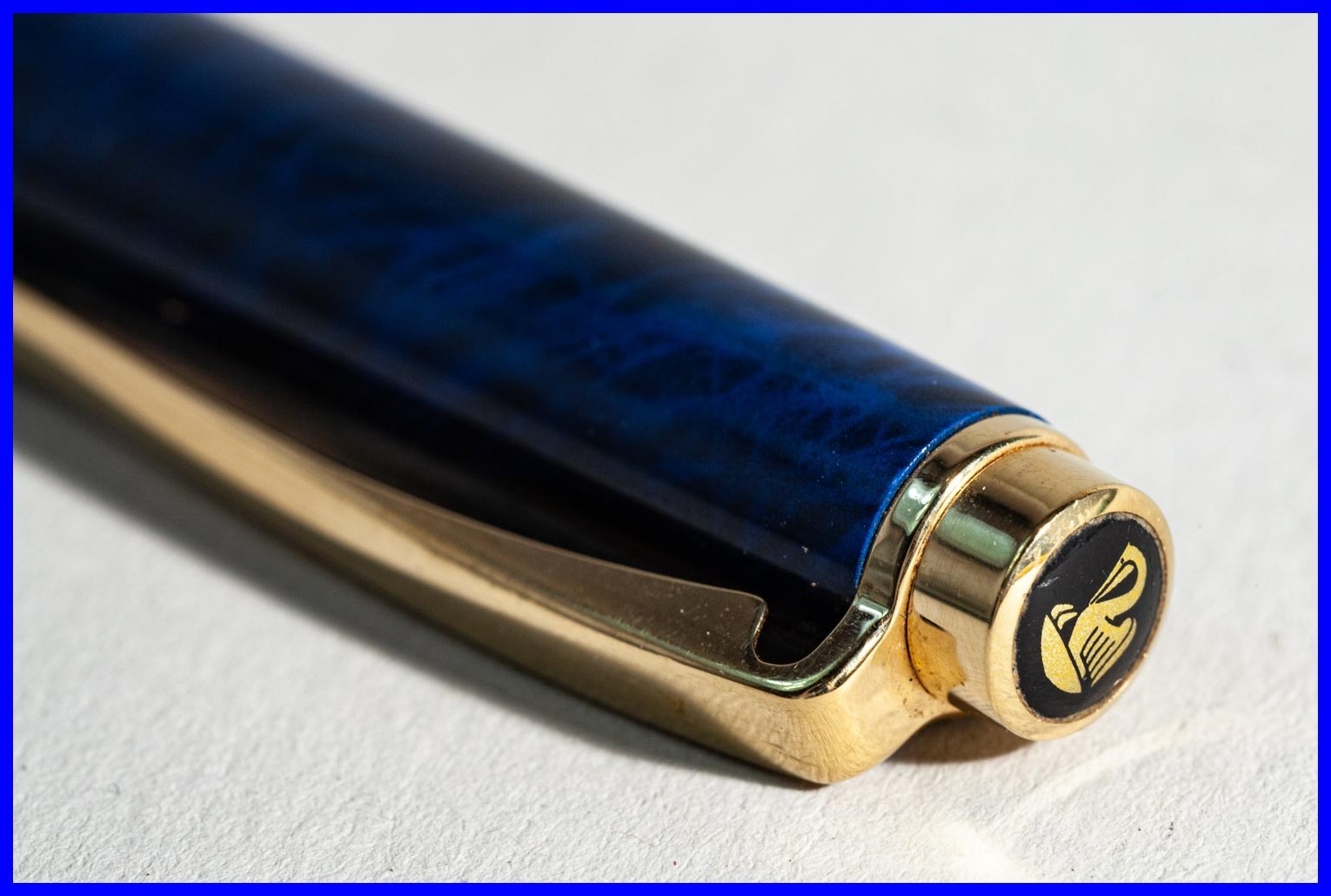 Pelikan Celebry D 580 Twist Pencil In Sapphire Blue & Gold For 0.7Mm Leads