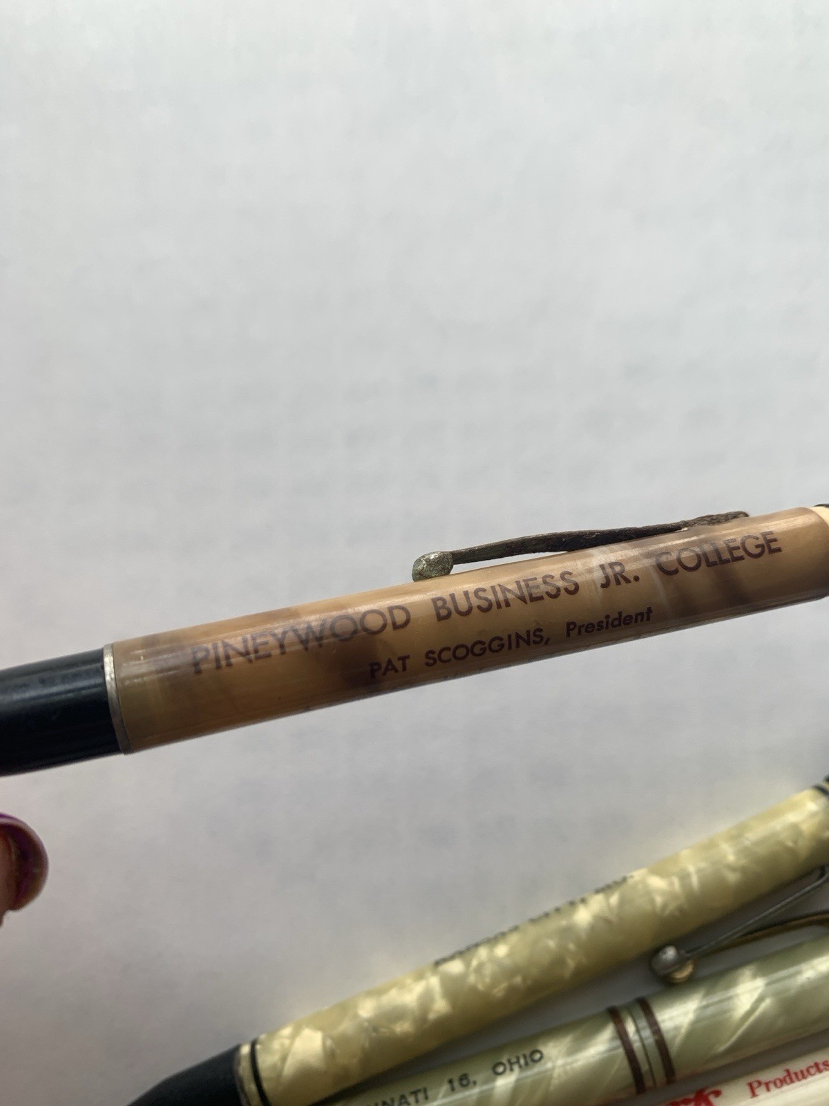 6 Lot Vintage Advertising Celluloid Mechanical Pencils Readyrite Ritepoint