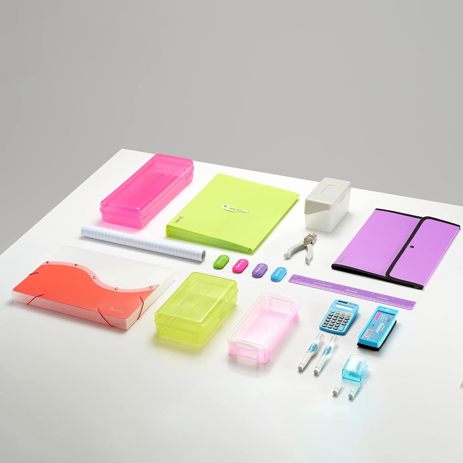 HB 2 Mechanical 0.9mm Lead Pencil and Eraser Refills, 20 Lead 6 Erasers per Tube