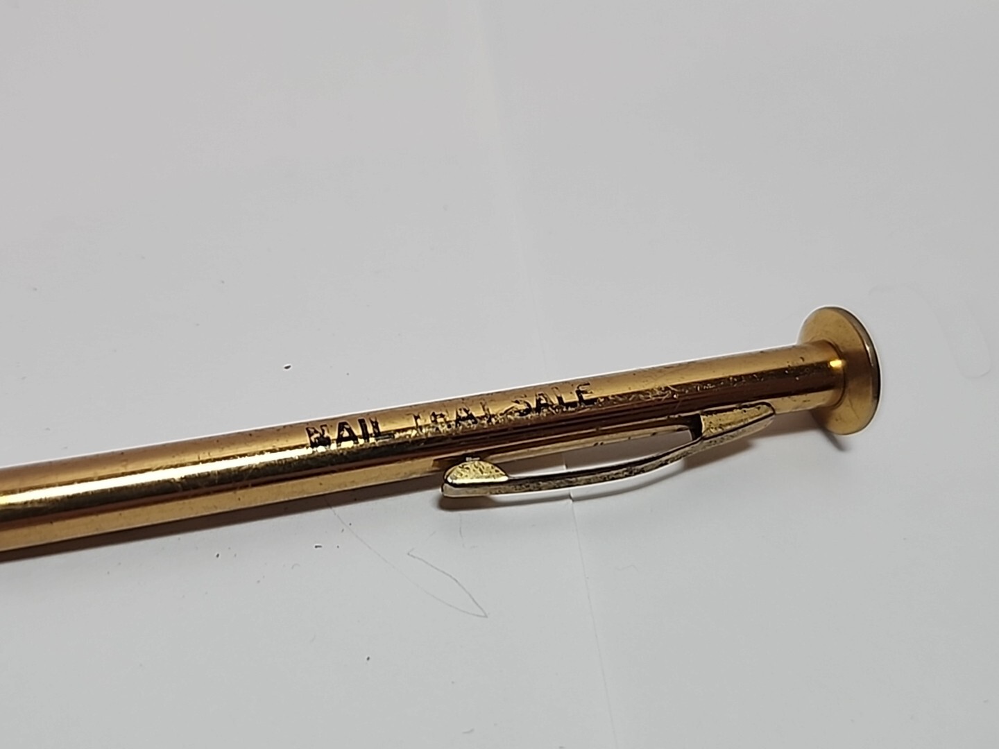 Short Mechanical Pencil Fill it up? With Shell Premium Gold Tone 4″ JBTR25