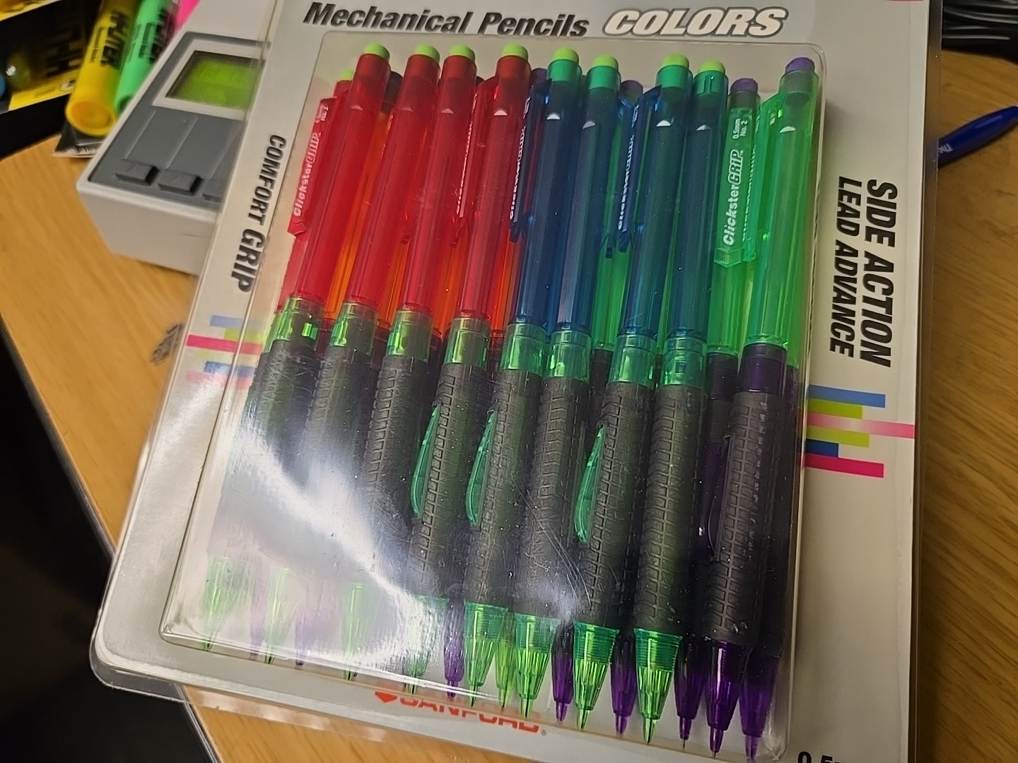 Sanford Clickster Comfort Grip Mechanical Pencil 0.5mm 20 Pk NEW #56942