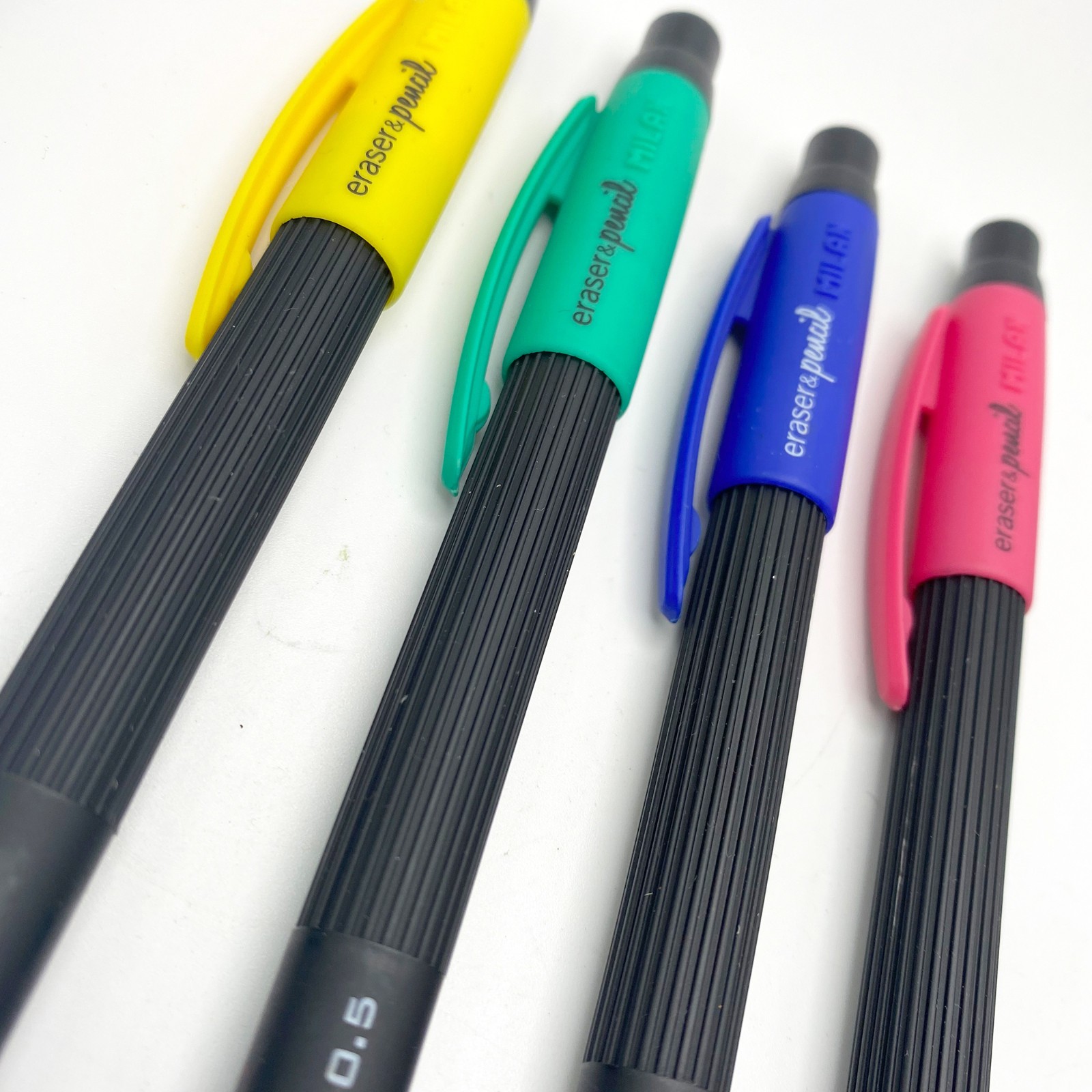 Milan PLI Touch Mechanical Pencils – Lot of 7 – Fun Colors and Shape