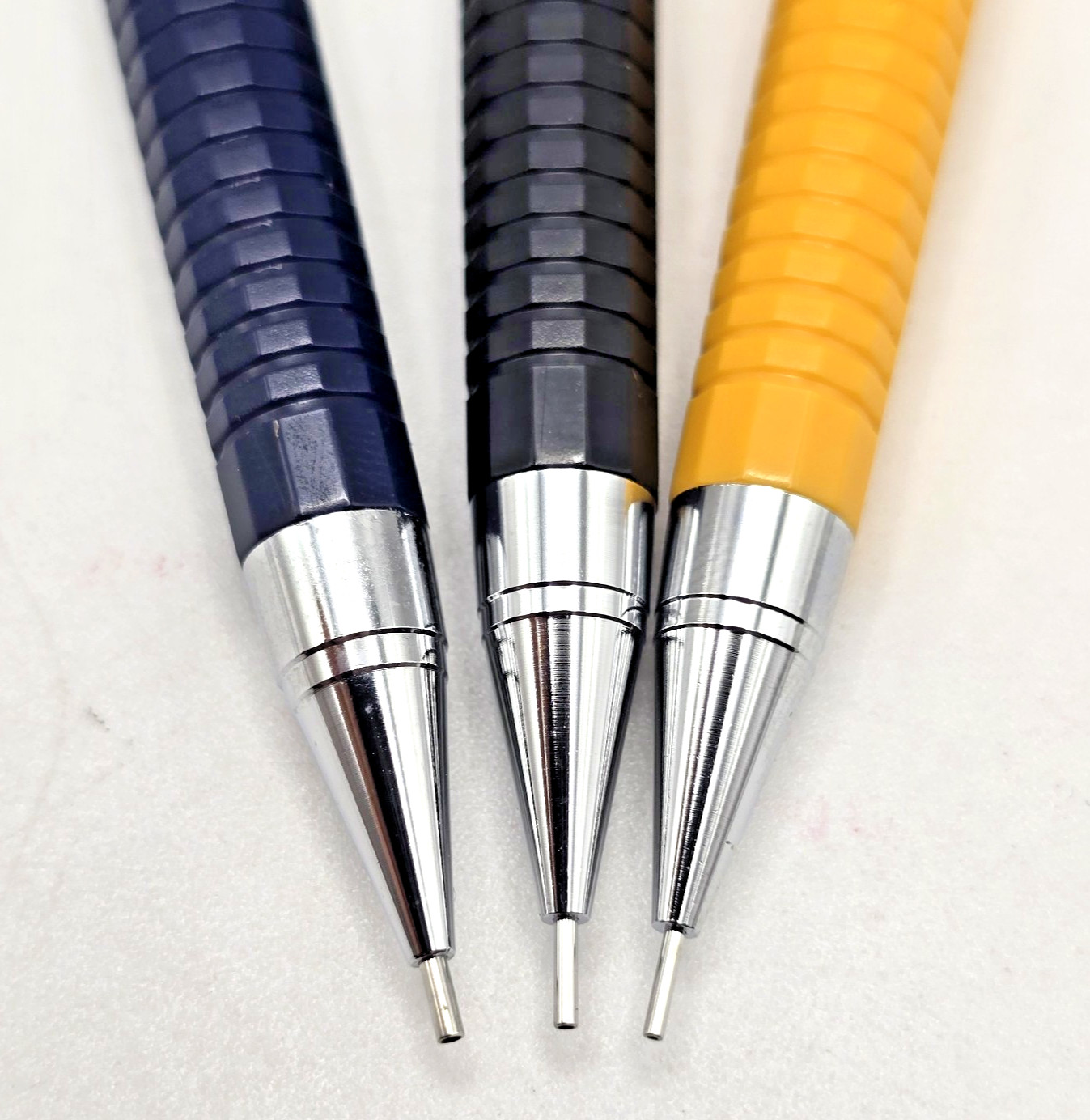 Vtg Alvin Draft Matic Mechanical Pencil Set XA03, XA05, XA07 w Case, Lead, Japan