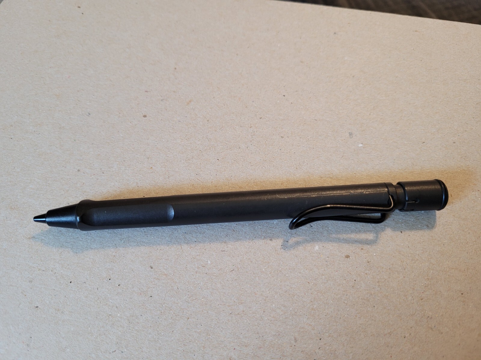 Vtg Lamy Safari Push Mechanism Pencil (0.5 mm) in Gray Black clip West Germany