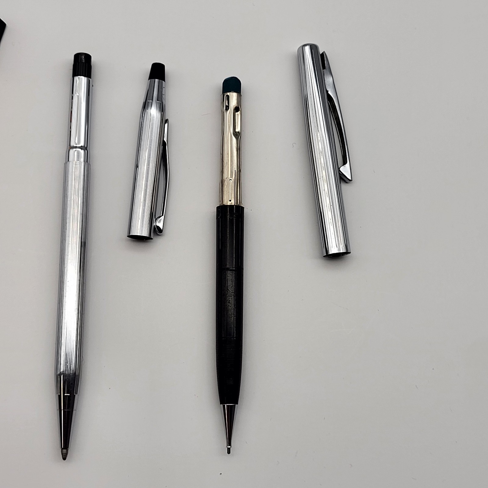 Vintage Mechanical Pencil & refillable pen lot Estate lot with Pentel leads