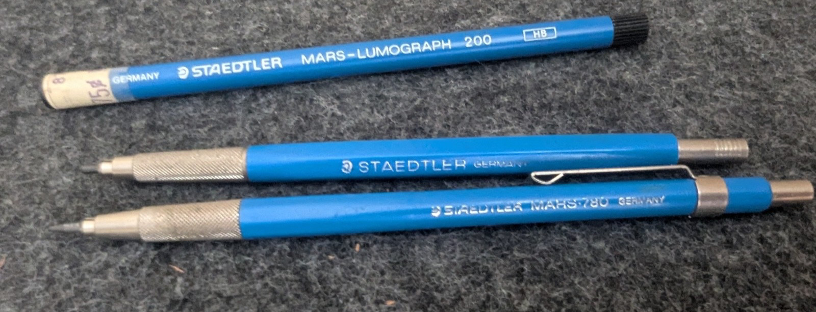 vintage staedtler mars technico 780 + 782 GERMANY drafting pencil