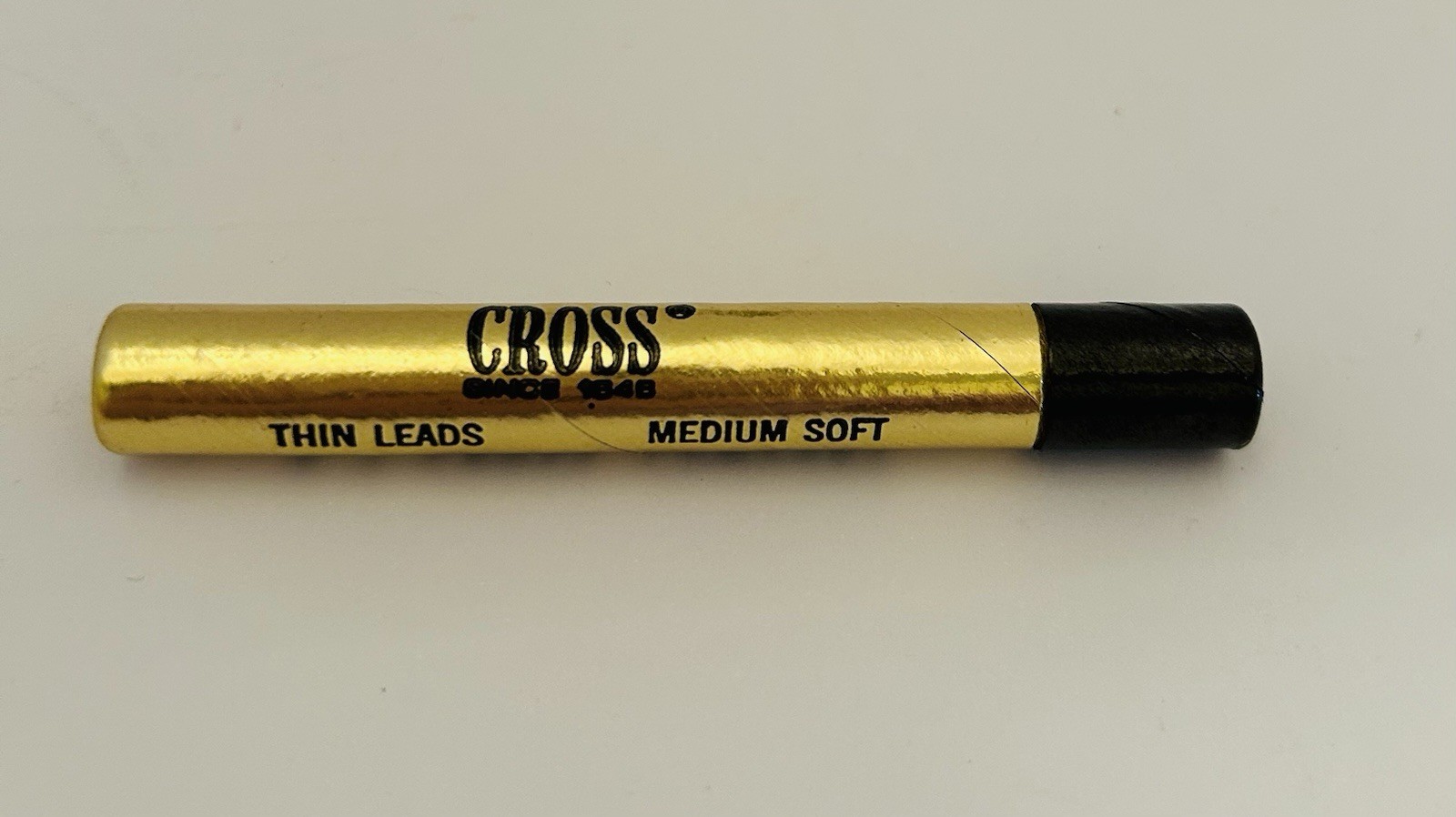 Set Of 1 Box VINTAGE Cross Thin Leads Medium Soft & 1 Cross Refill Erasers NOS