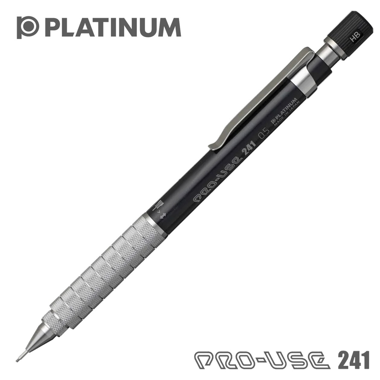 PLATINUM PRO-USE 241 Professional Drafting Mechanical Pencil 0.5mm Made in Japan