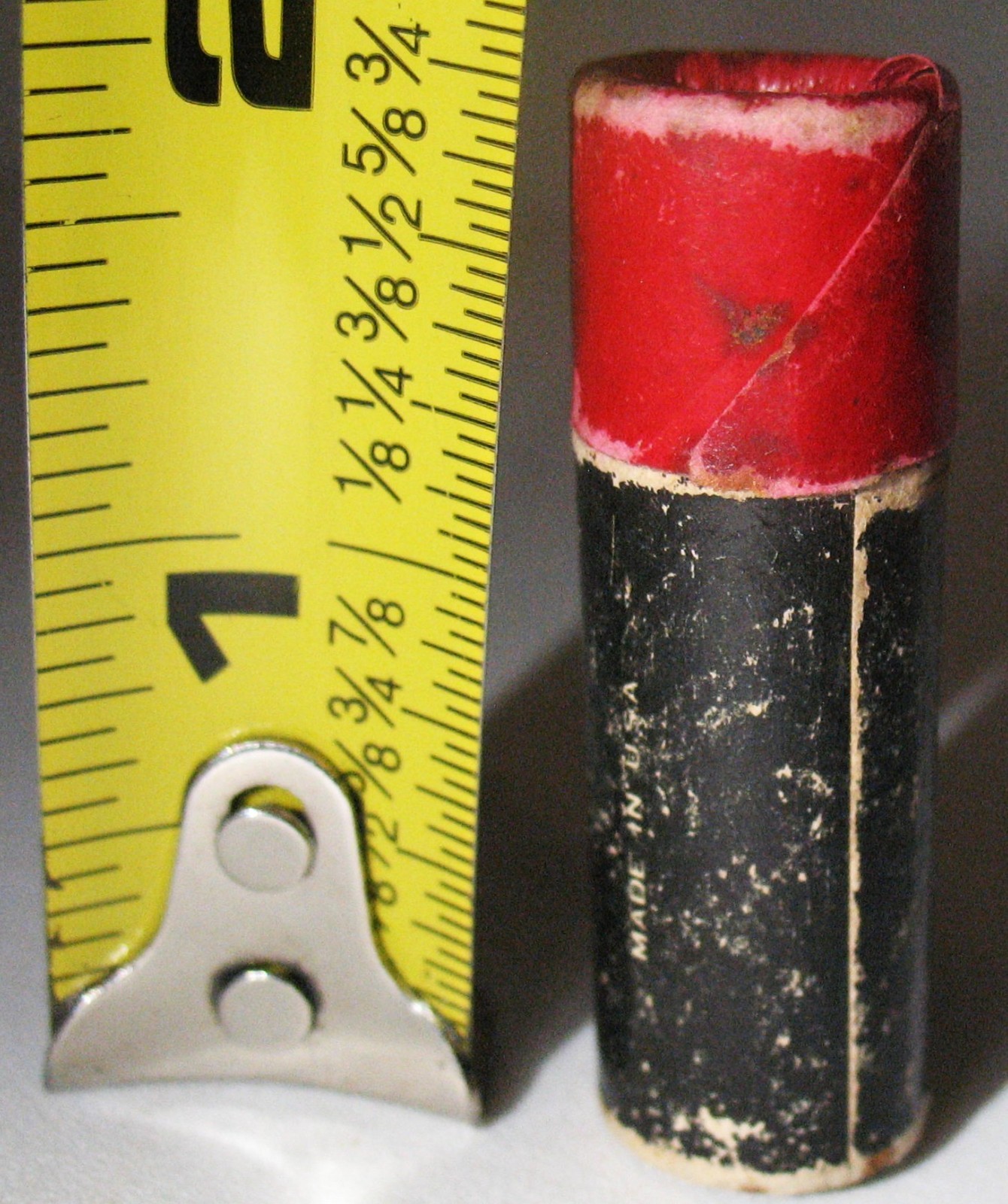 Vtg. Eversharp Red Top Lead Cardboard Tube Container with 1 3/8″ Med Std Leads