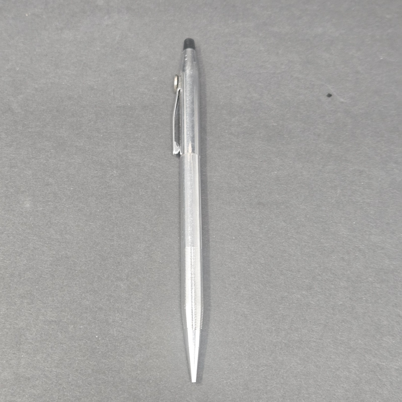 Vintage Cross Classic Century Chrome Mechanical Pencil Unknown Corporate Logo US