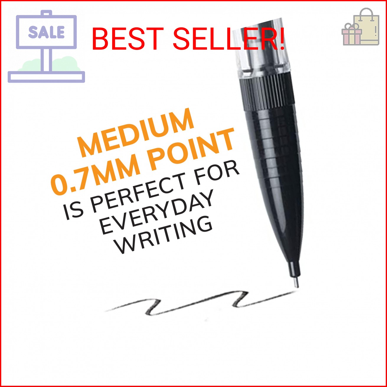 BIC Xtra-Smooth Mechanical Pencils with Erasers, Medium Point (0.7mm), 12-Count