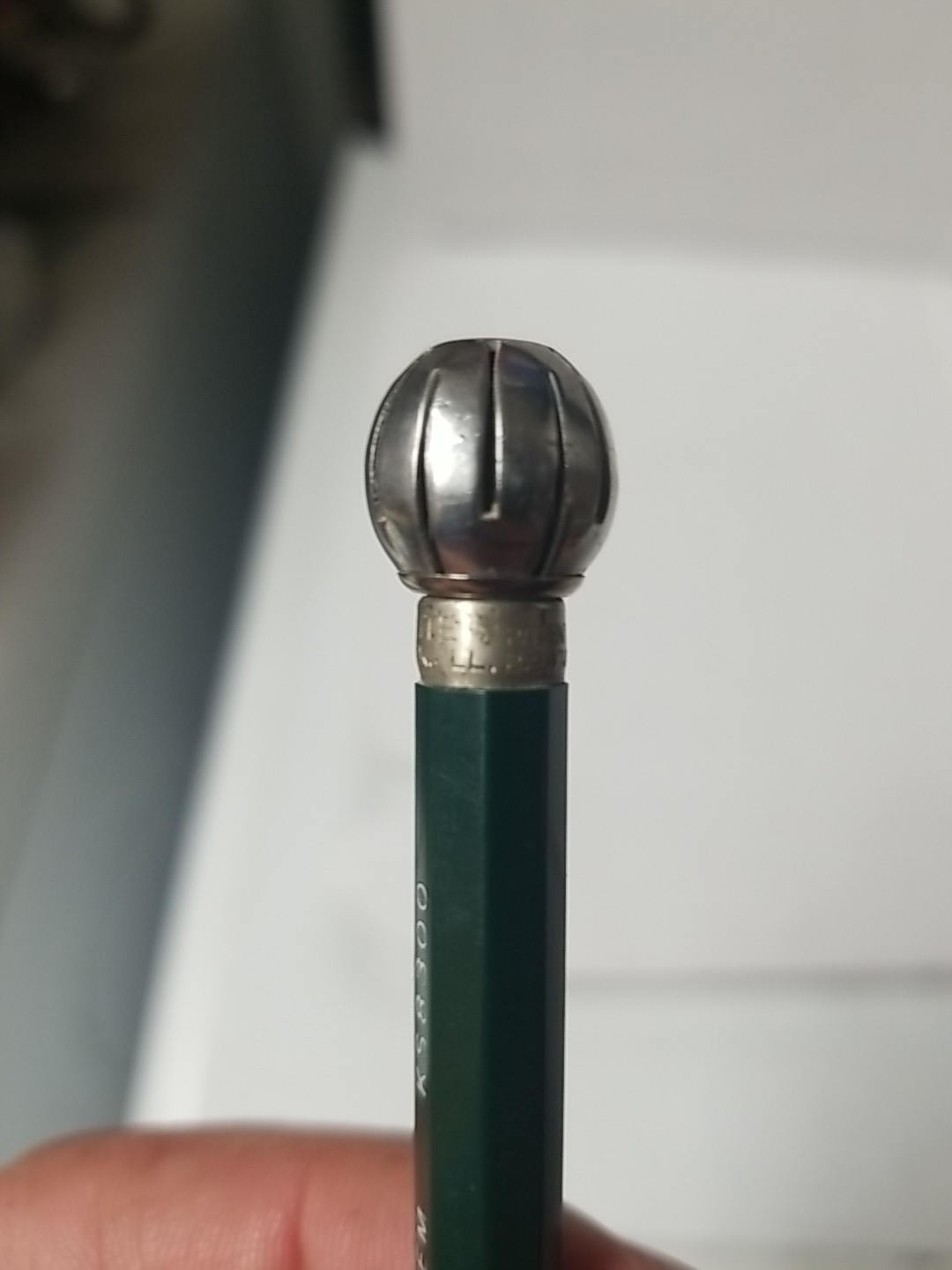Dur-O-Lite BELL SYSTEM KS8300 Green & Chrome 1.1mm Phone Dialer Pencil – 1940’s