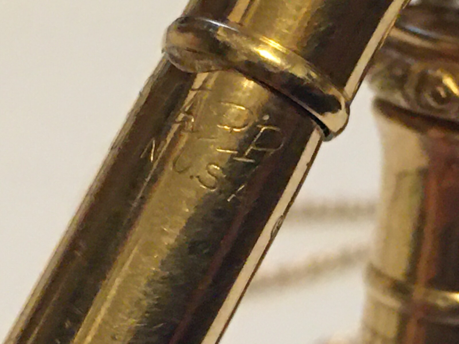 Vintage- 2 Wahl Eversharp Gold Filled Mechanical Pencils On A Long 26″ Chain