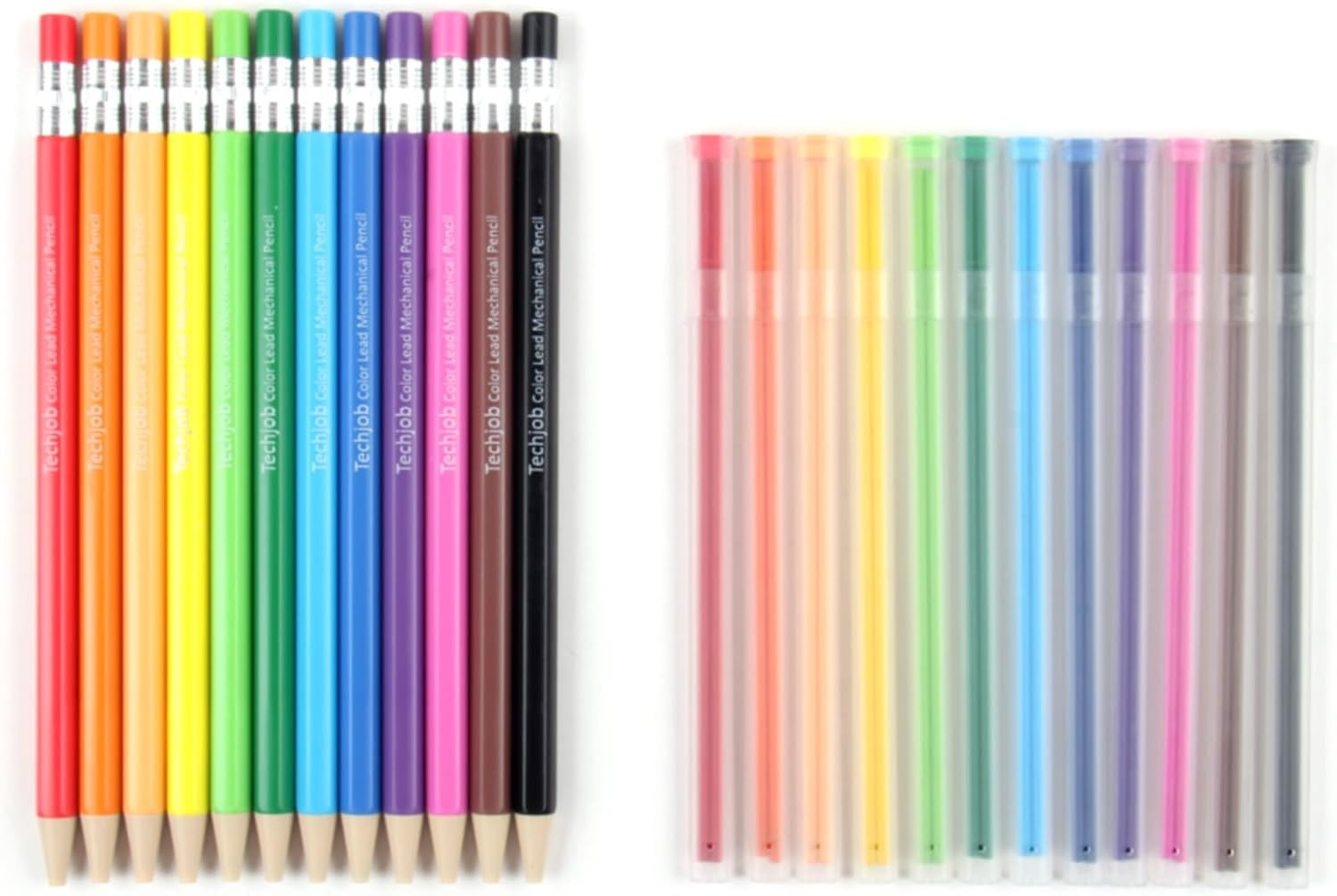 Colored Mechanical Pencil 2.6Mm for Coloring and Drawing, Mechanical Colored Pen