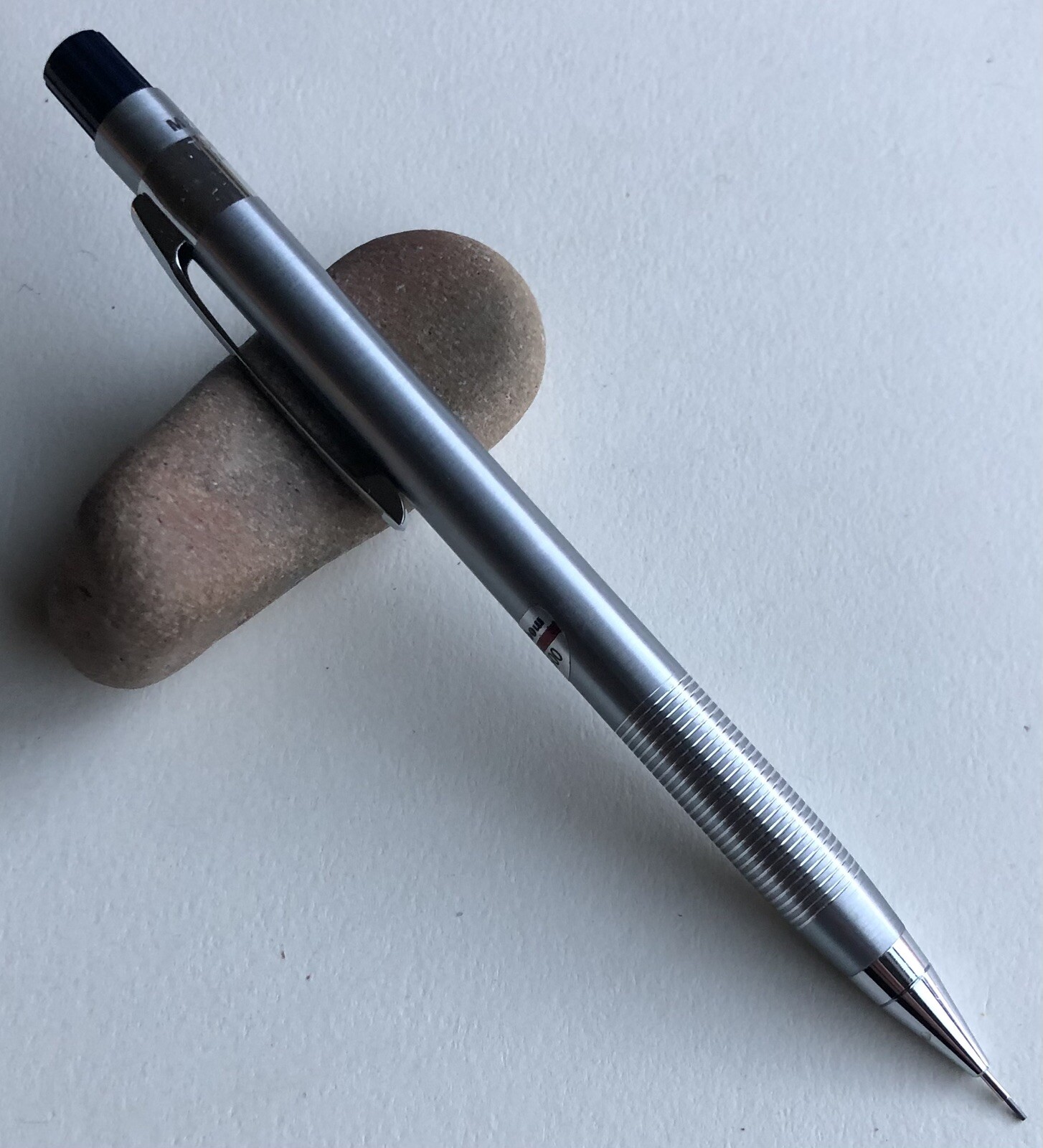 Vintage TOMBOW 500 Mechanical Pencil .5mm Lead Sticker NOS Precision Metal Japan