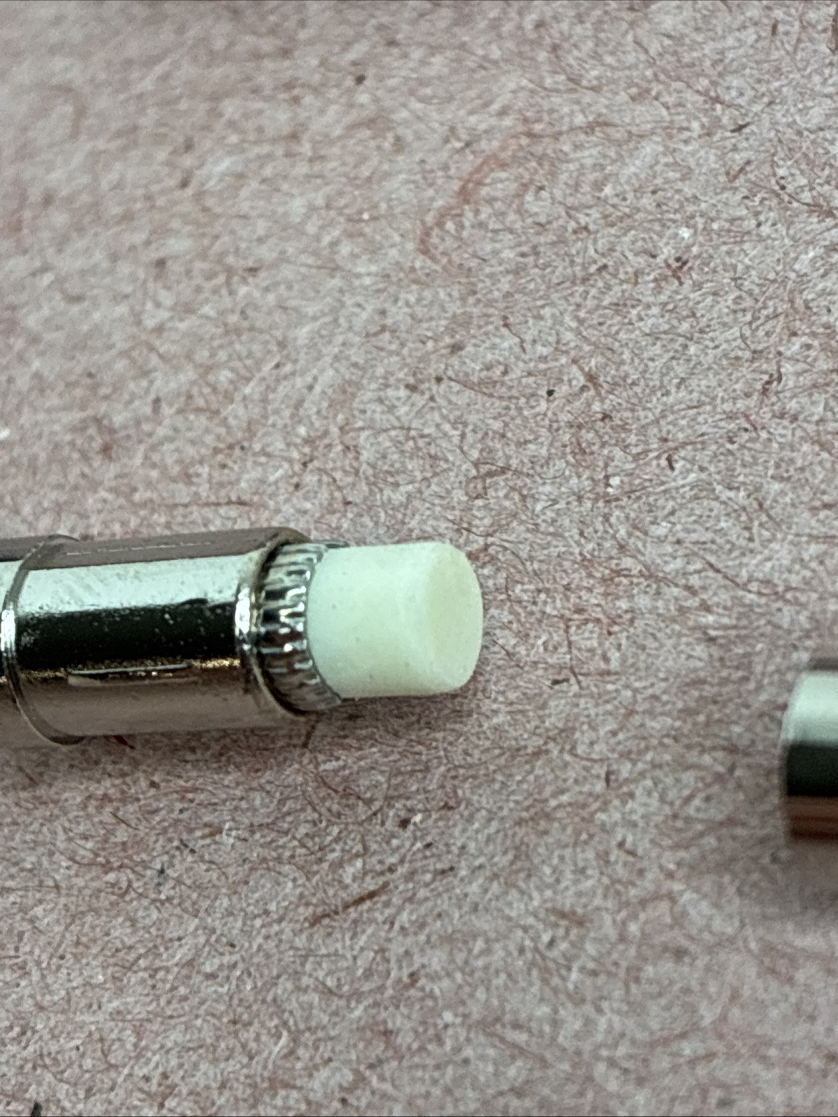 Vintage Chrome & Green Sheaffer Mechanical Click Pencil