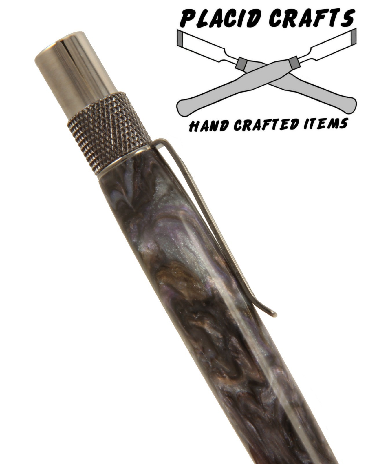 Dura Click .07mm Pencil / Gun Metal Hardware & Purple Haze Body / N86
