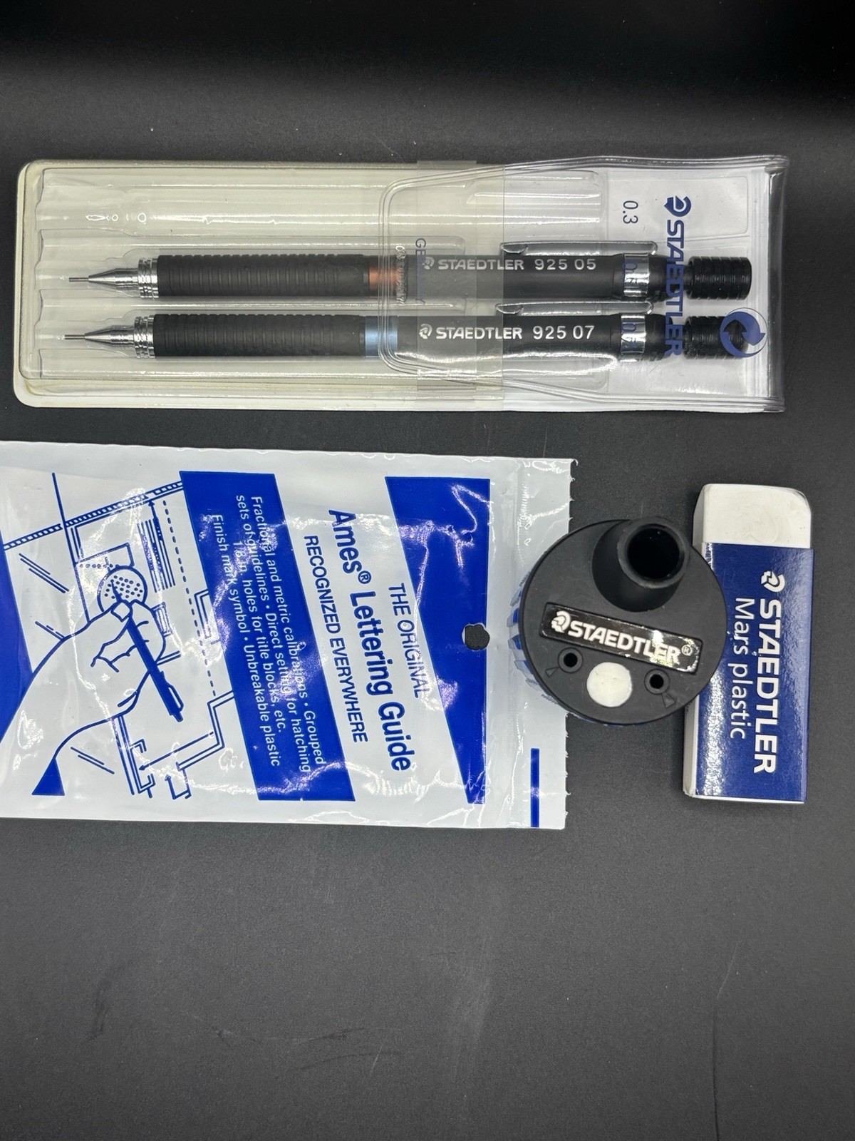 Staedtler Pencil & Drafting Lot With Case And Many Supplies – Mostly New Items