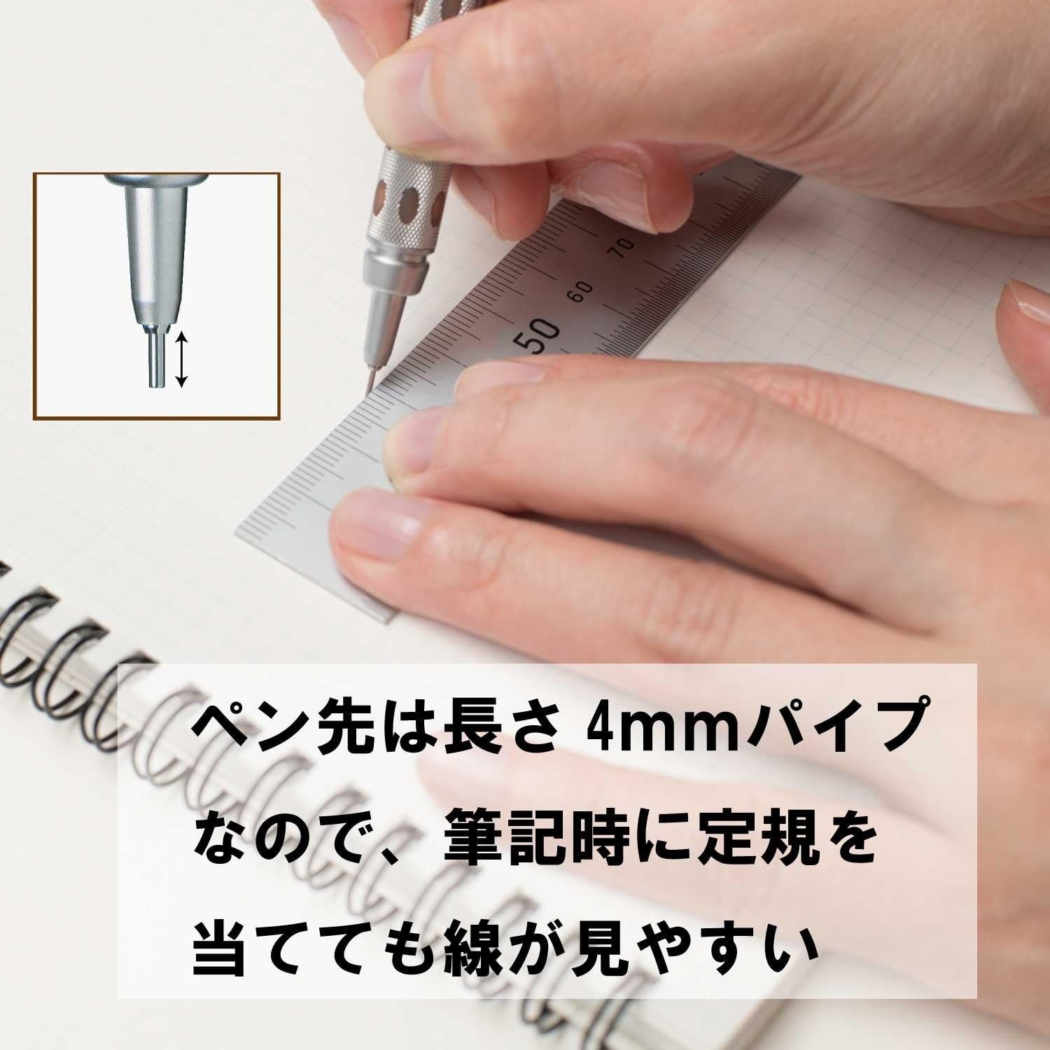 Professional 0.3mm Brown Mechanical Pencil – Graphgear 1000 for Drafting Needs