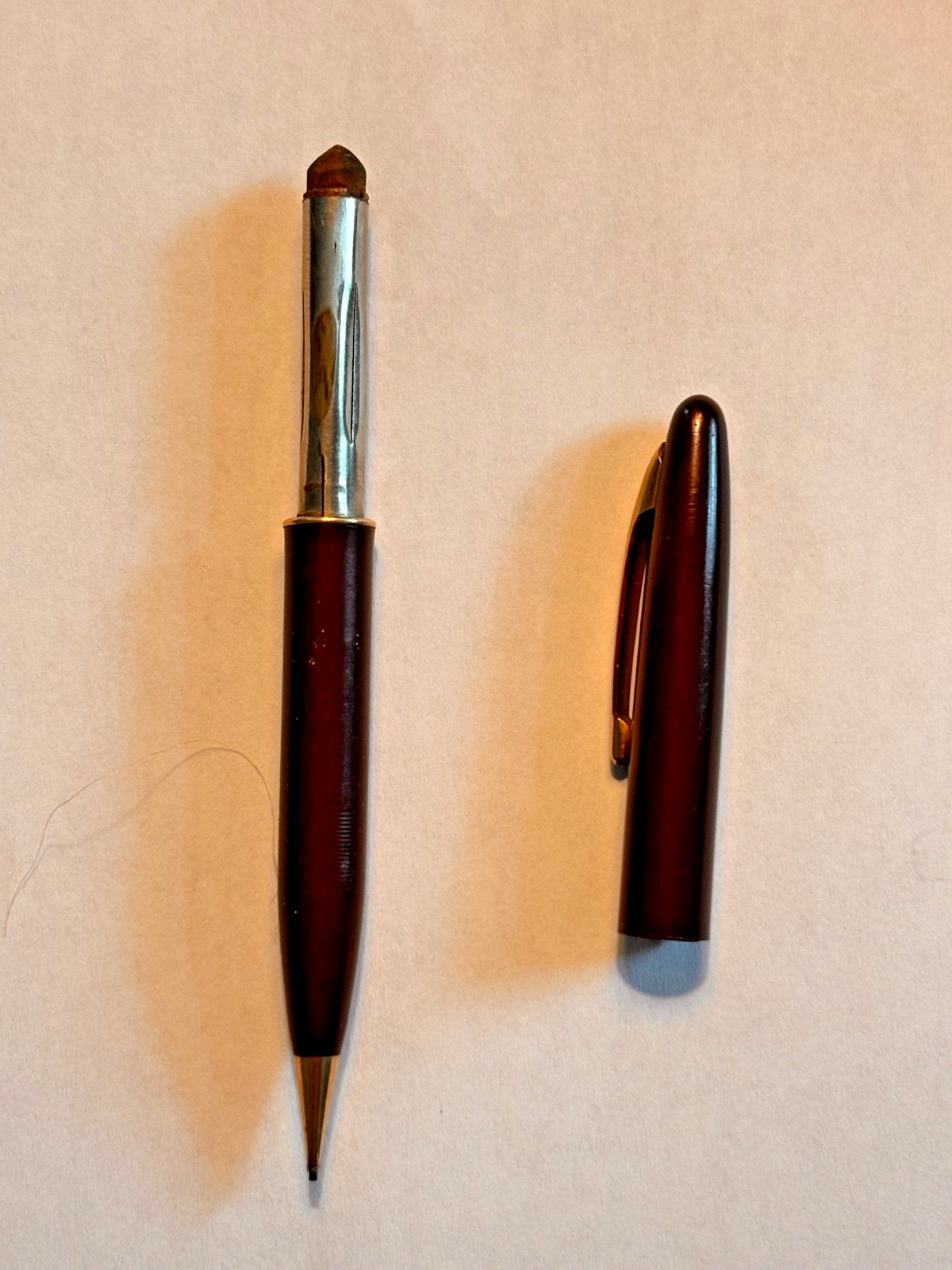 Lot (5) Vintage Mechanical Pencils Parker Slencil Quill Sheaffers Nice Condition