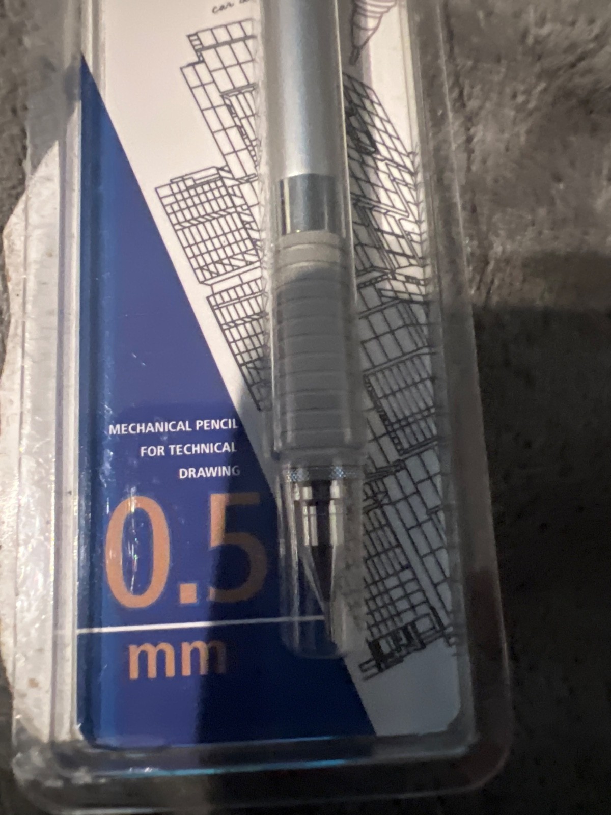 STAEDTLER mechanical pencil 0.5mm drafting mechanical pencil silver 925 25-05