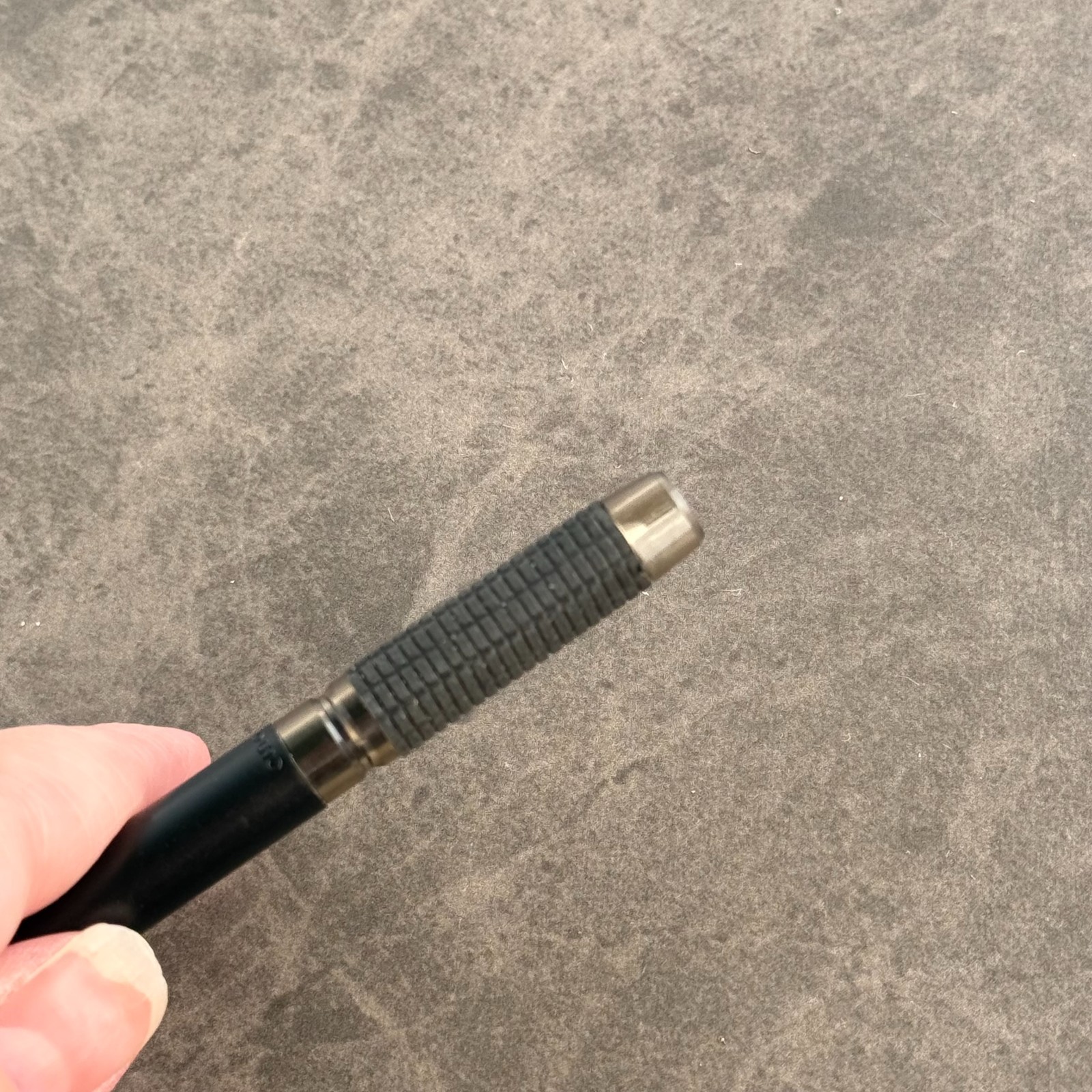 Y&C Grip 500 Double Knock Mechanical Pencil Vintage Black Japan – 0.5mm Lead