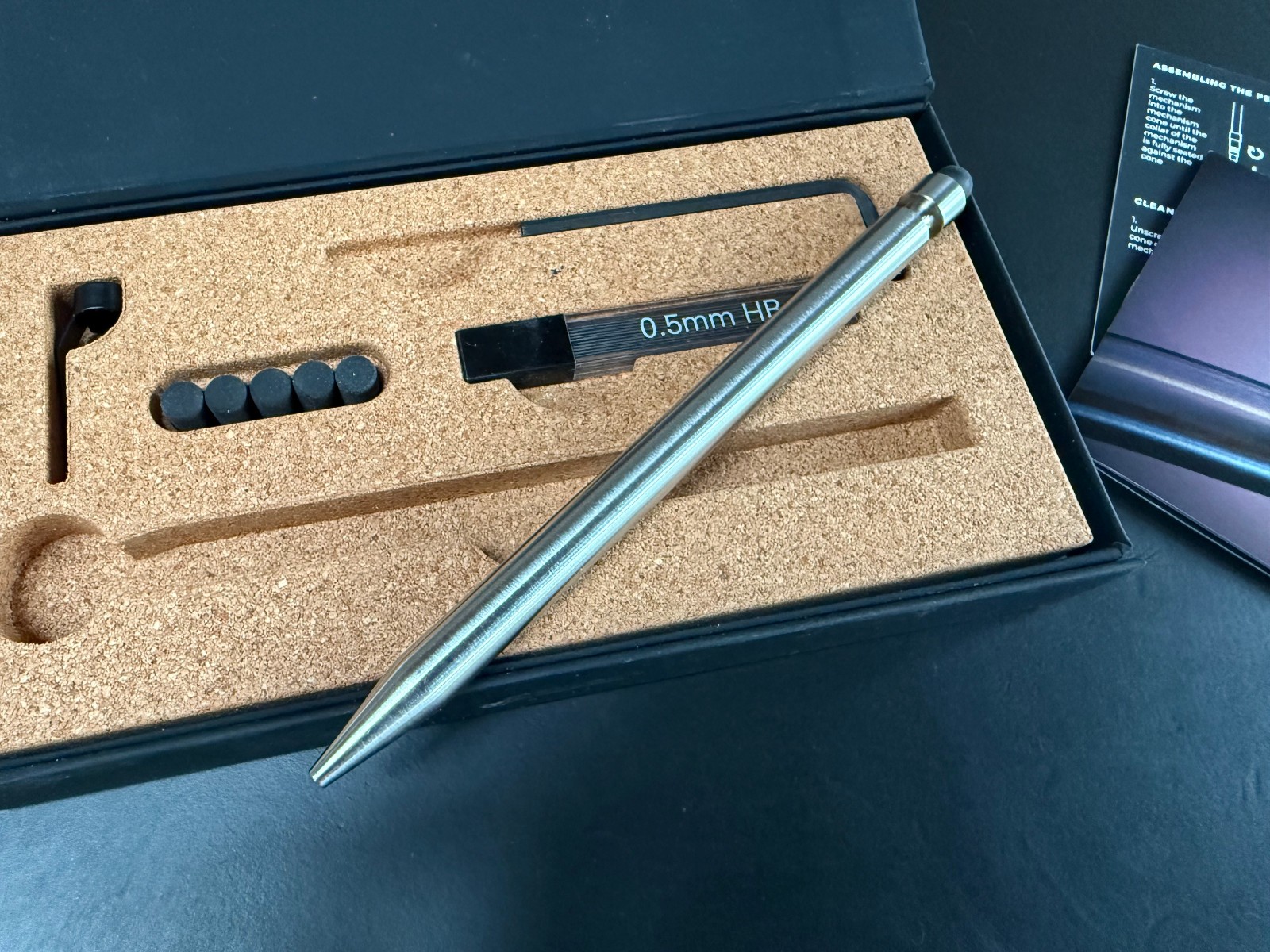 Modern Fuel Mechanical / Click Pencil in Stainless Steel — 0.5mm