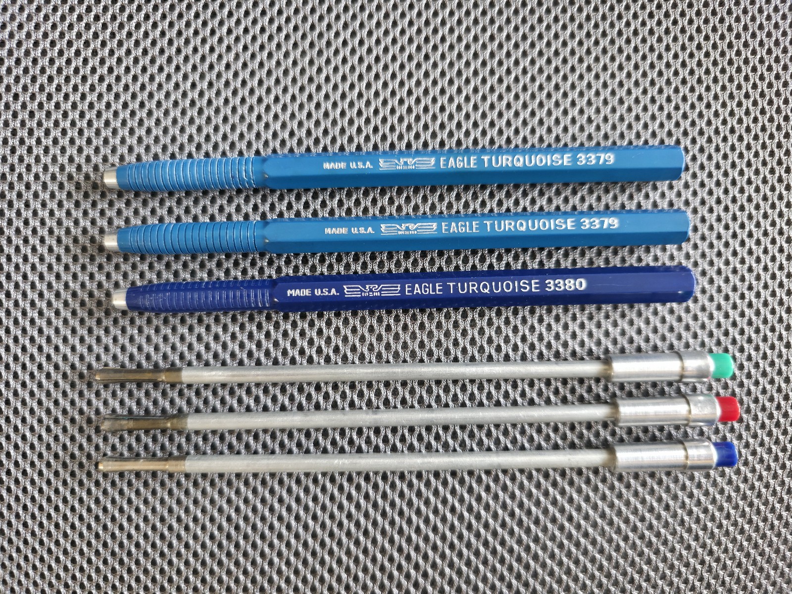 Eagle Vintage Lead Holder set 3379 3380 drafting leadholder mechanical pencil US