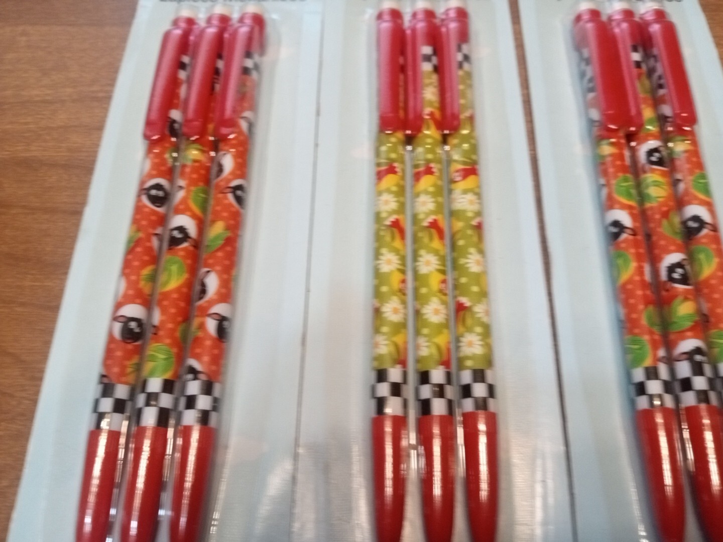 Vintage Mechanical Pencil And Ballpoint Pens Lot Of 5 Unused Packs Perfect Rare