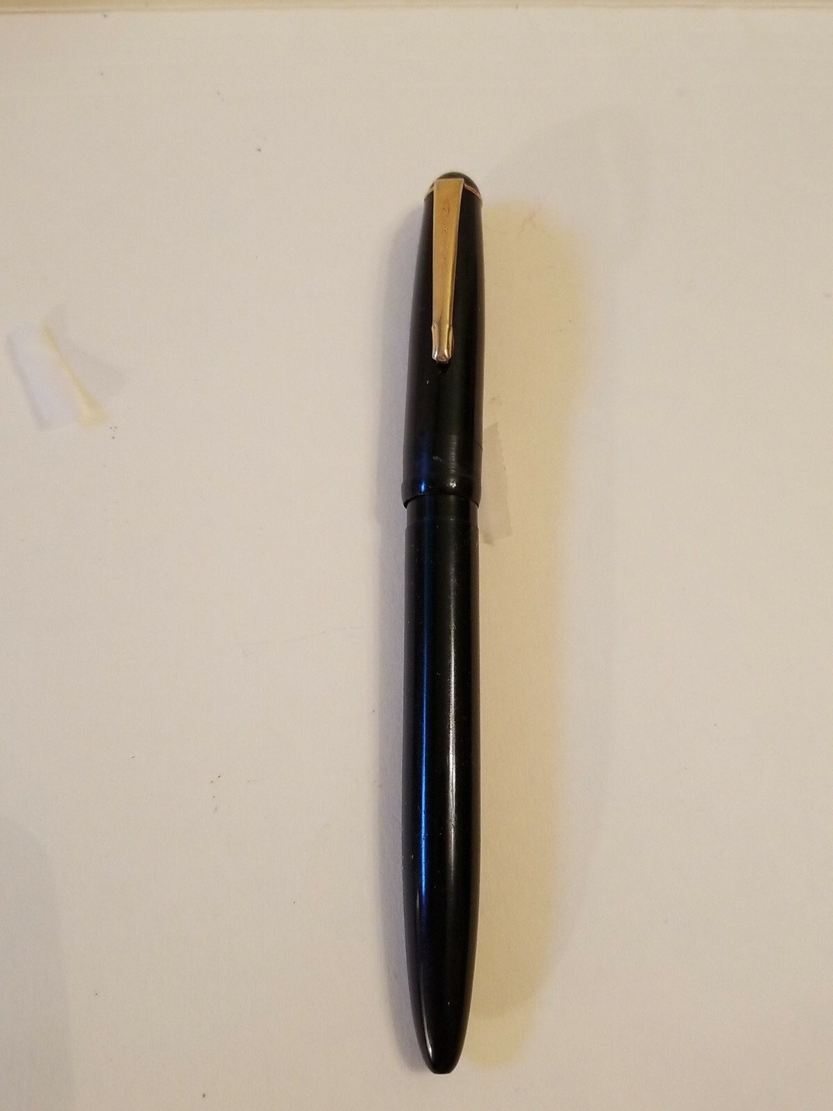 Vintage American Mechanical Pencil? Ballpoint Pen – 5 1/4″ – Black and Gold