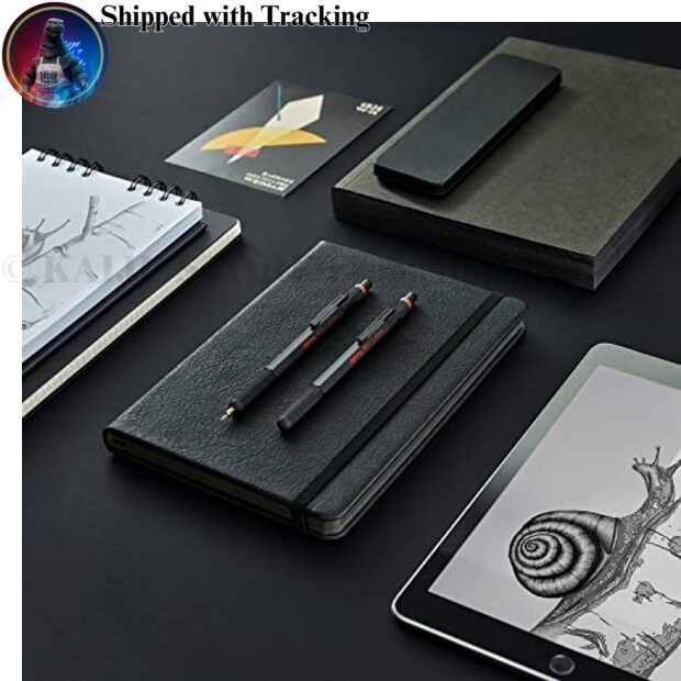Rotring 800+ Mechanical Pencil and Stylus Black 0.5mm 1900181