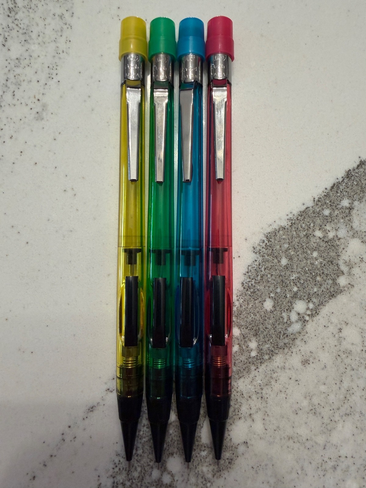 New Blue Pentel Quicker Clicker .5mm Mechanical Pencil