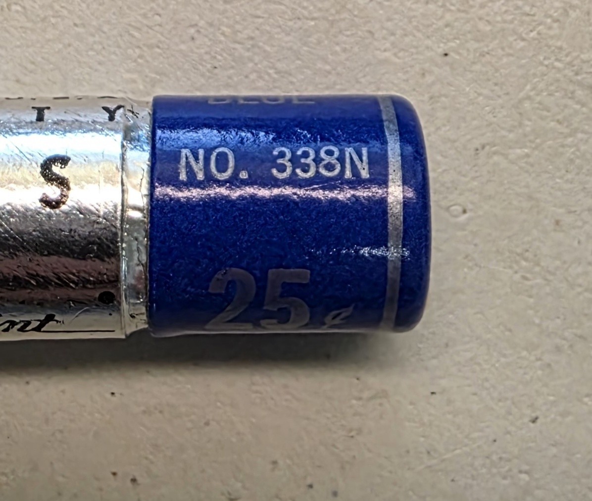 VINTAGE 1 TUBE AUTOPOINT BLUE PENCIL LEAD NO. 338N STANDARD 1.1 MM (OR) 0.46″