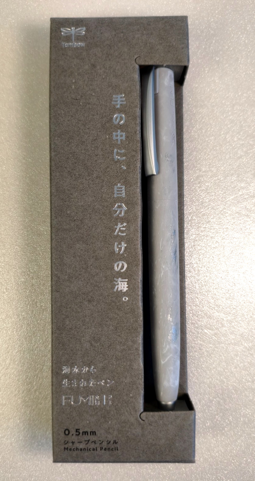 Set of 2 NEW Tombow FUMI Mechanical Pencil 0.5mm Japan Limited NAGORI Seawater