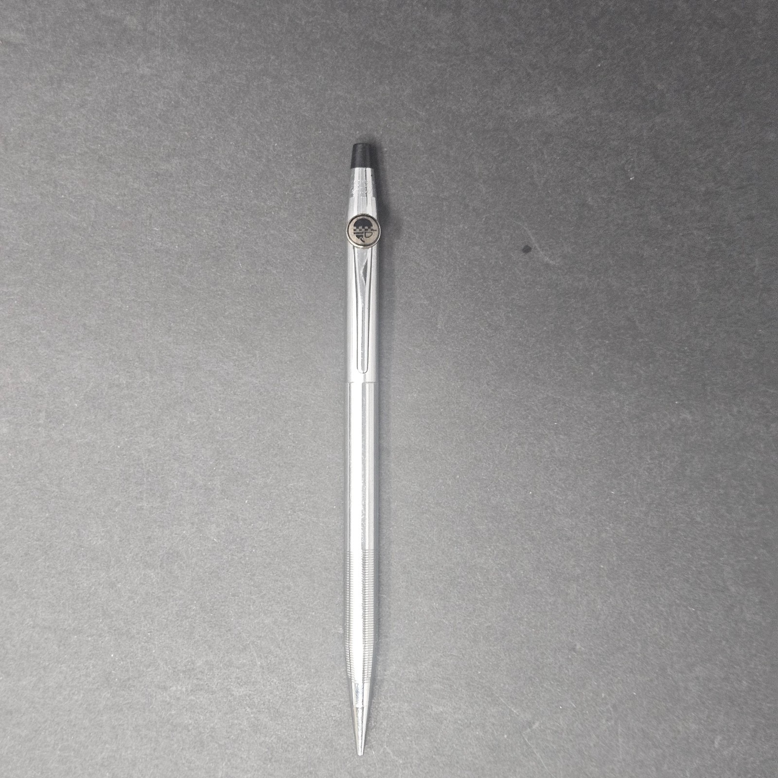 Vintage Cross Classic Century Chrome Mechanical Pencil Unknown Corporate Logo US