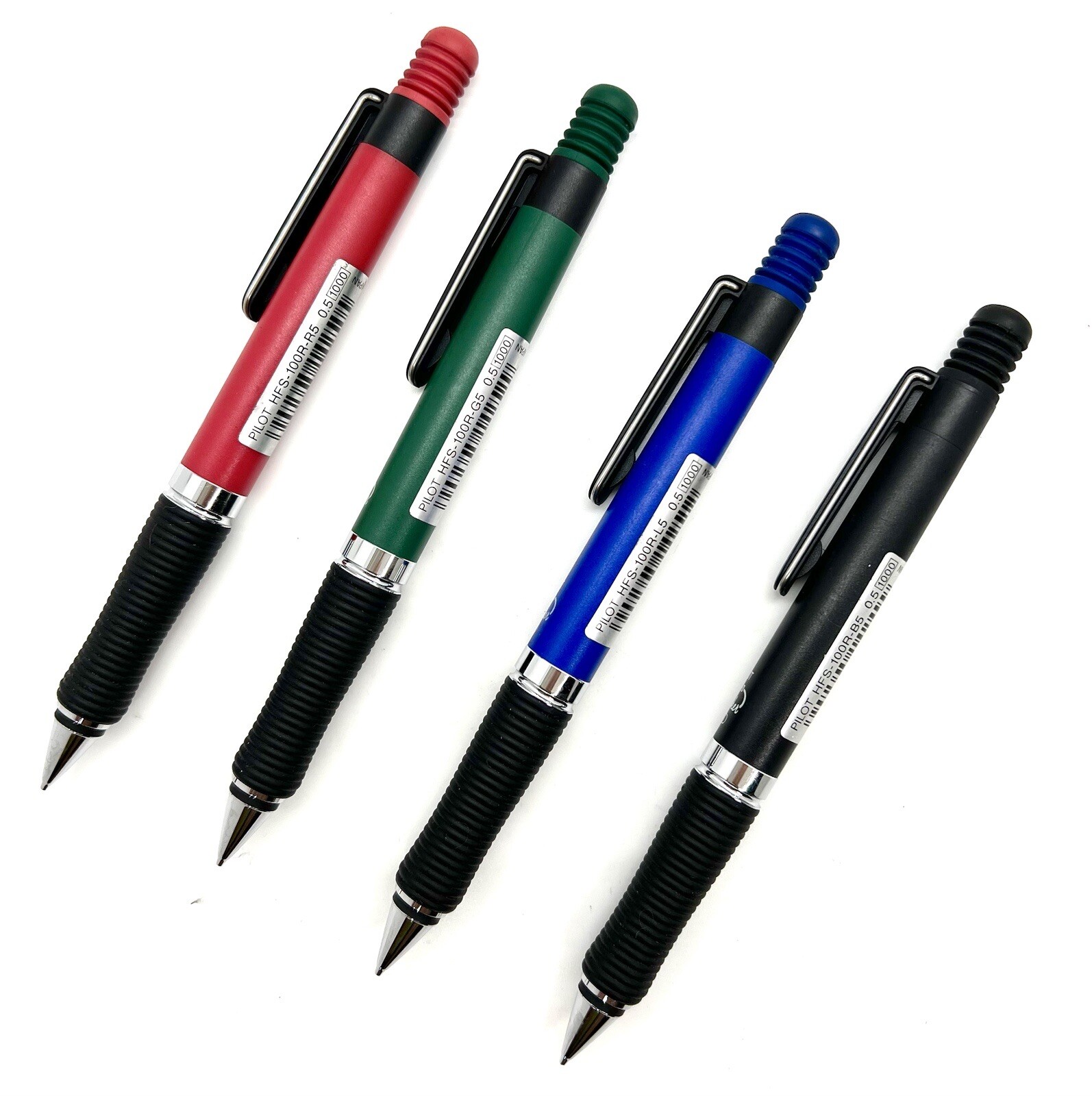 NOS 4pcs Set Pilot Japan 2020 Mechanical Pencil shaker 0.5mm with price tag