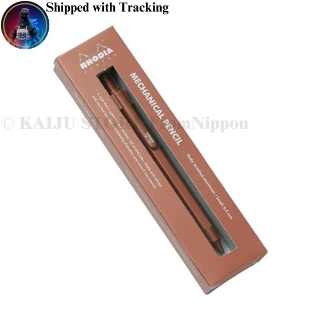 Rhodia Mechanical Pencil 0.5mm Script Hexagonal Barrel Aluminum Body with