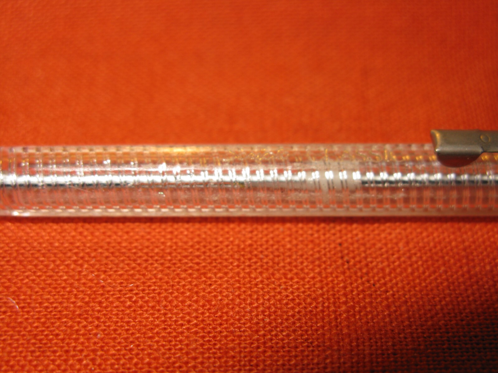 VTG. CLEAR PLASIC SCRIPTO CLASSIC K780 MECHANICAL PENCIL