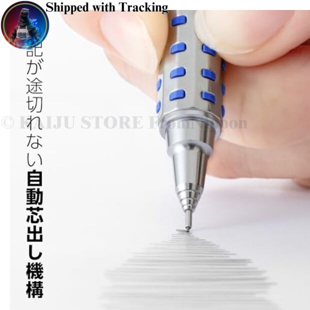 Pentel Orenz AT 0.5mm Mechanical Pencil Metal Blue XPP2005-CAMZ