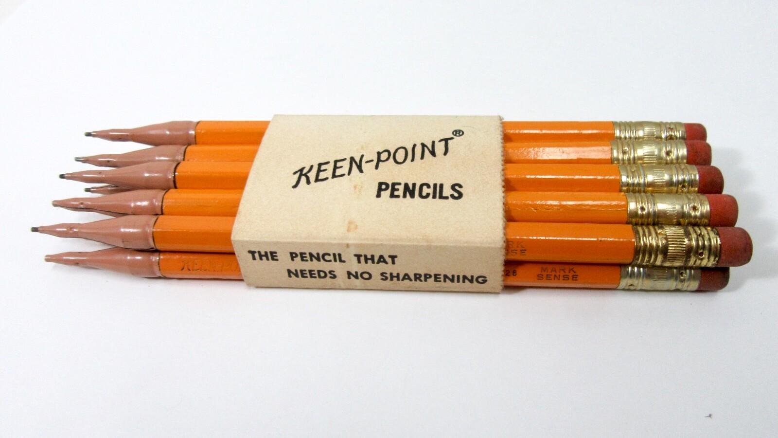 VINTAGE KEEN POINT PENCILS ORIGINAL 10 PACK DUR-O-LITE RETRACTABLE PENCILS NEW!!