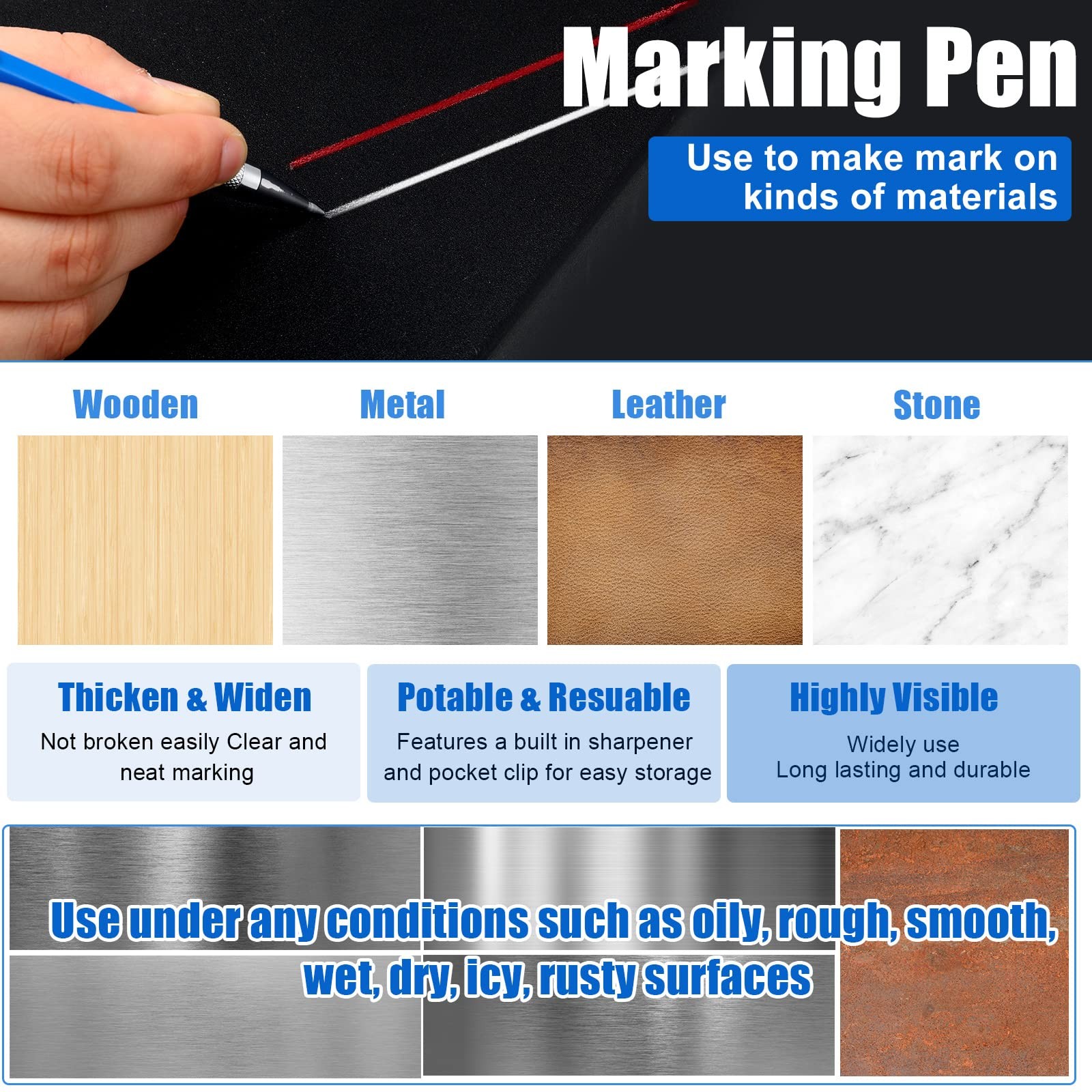 Welders Mechanical Pencil Metal Marker