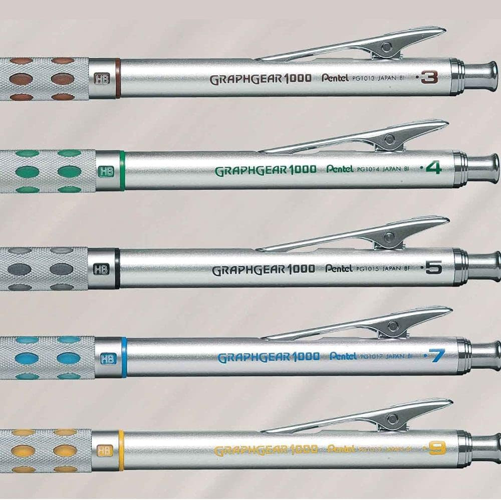 Graph Gear 1000 Mechanical Drafting Pencil 0.9Mm Yellow (PG1019)