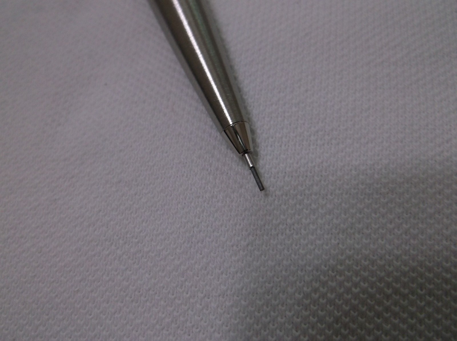 PARKER INSIGNIA STAINLESS STEEL & CHROME TRIM .5MM PENCIL WITH ERASER