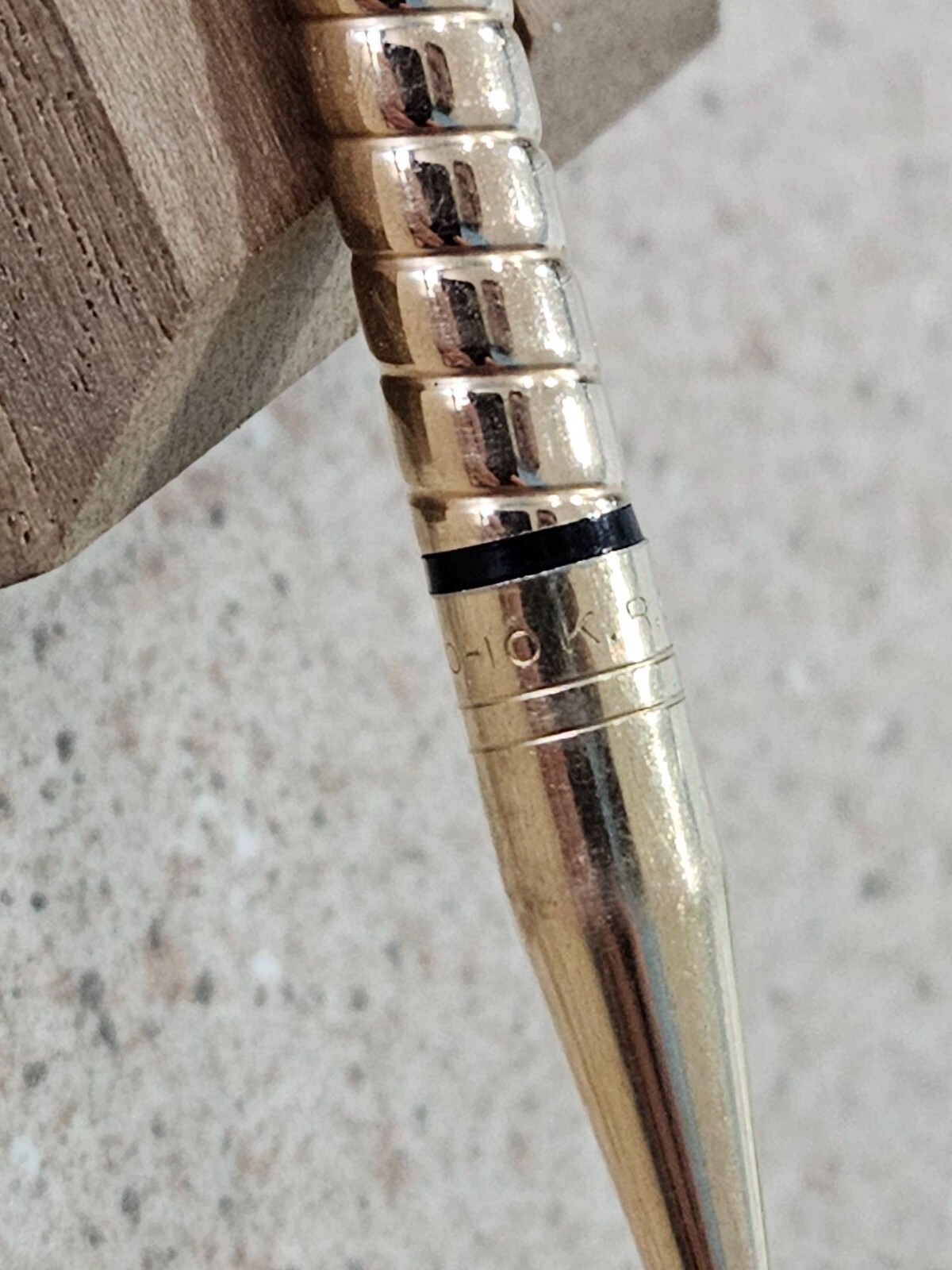 Vintage Croydon 1/30 10K R.G.P 3.5 Inch Mechanical Pencil- Made In USA- Working
