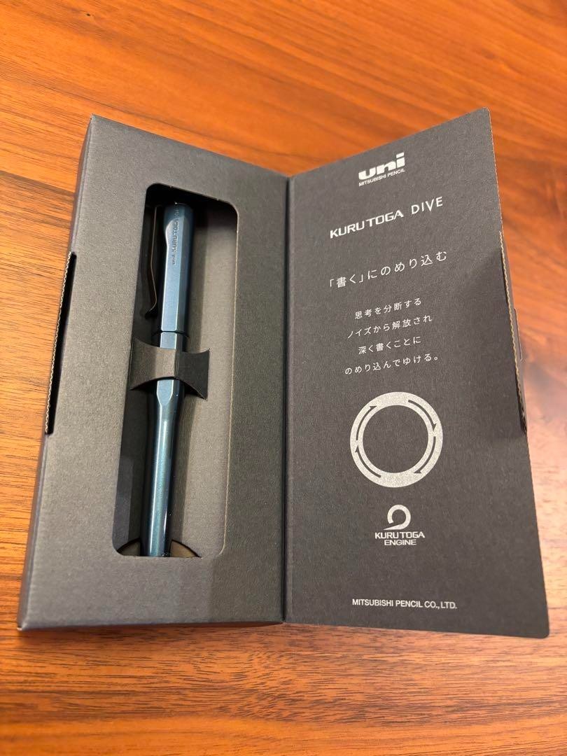 NEW Uni KURUTOGA DIVE Abyss Blue 0.5mm Mechanical Pencil M5-5000 Mitsubishi