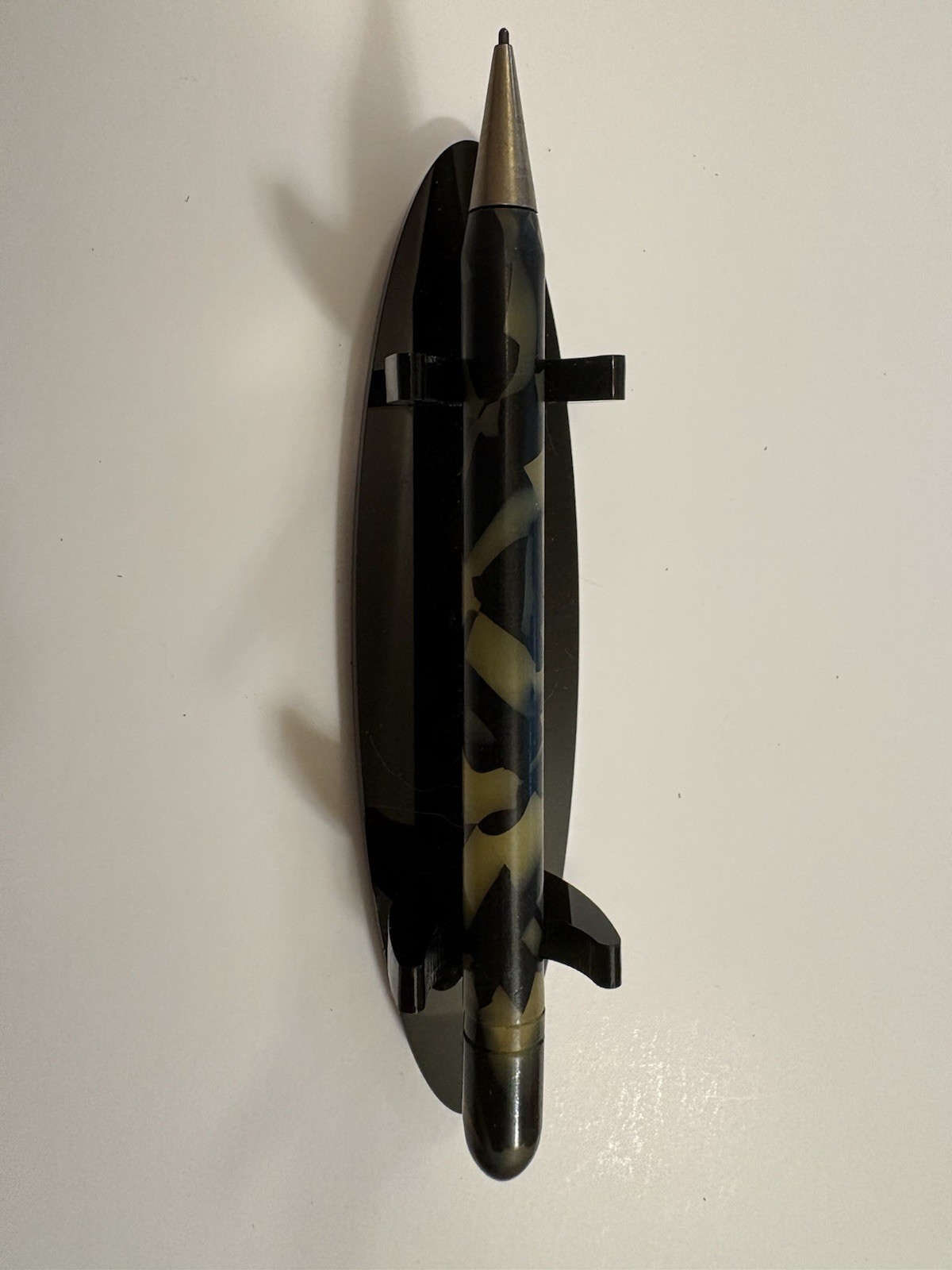 4 Count Biltwell Black And Pearl Vintage Mechanical Pencils Working